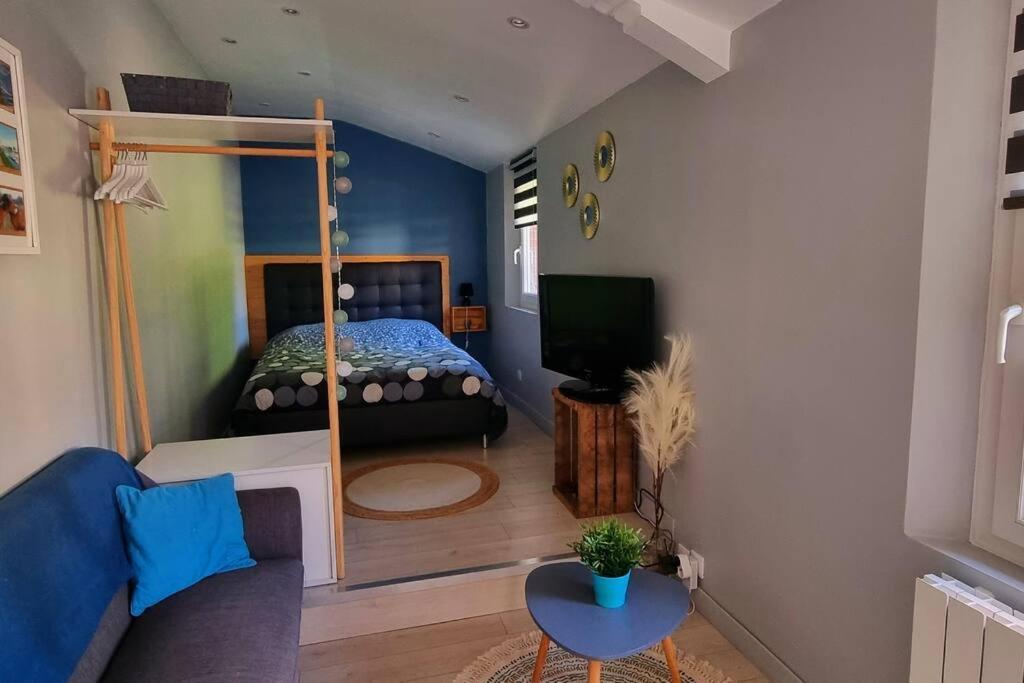 Studio Independant Avec Terrasse Vue Jardin Beauchamps  Exterior foto