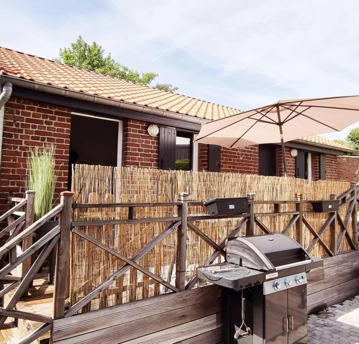 Studio Independant Avec Terrasse Vue Jardin Beauchamps  Exterior foto